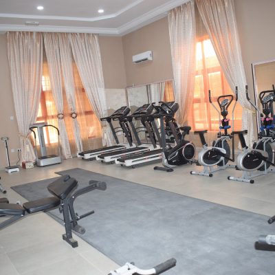 A view of our gym